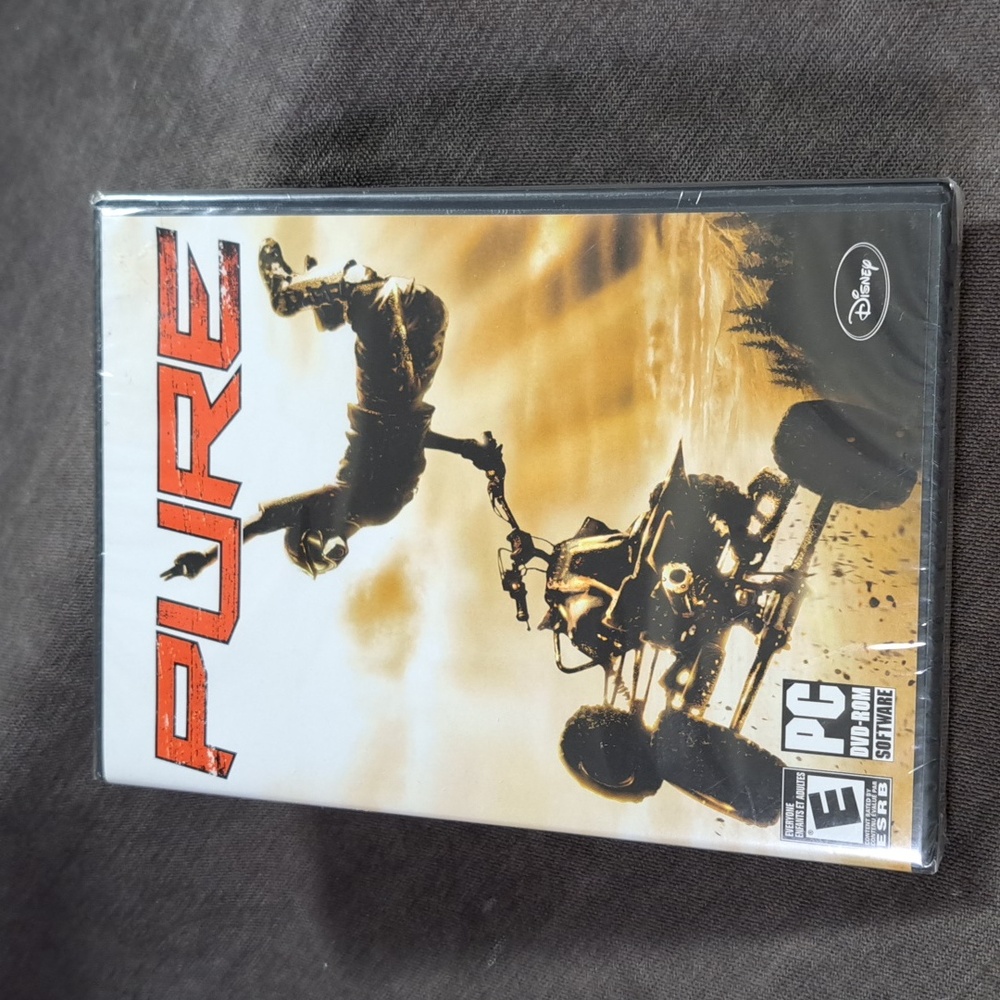 PC DVD-ROM Pure Video Game Disney ATV Racing Rated E NEW SEALED